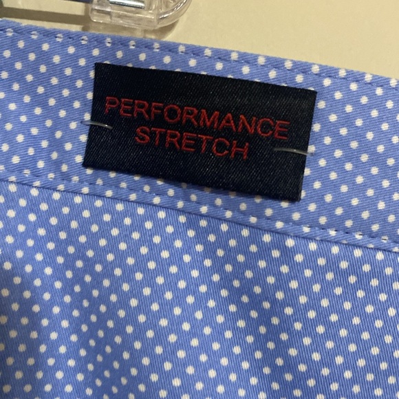 Linea Uomo Men's Blue Shorts performance stretch polka dots 46 vacation golf Y2K - Picture 3 of 9